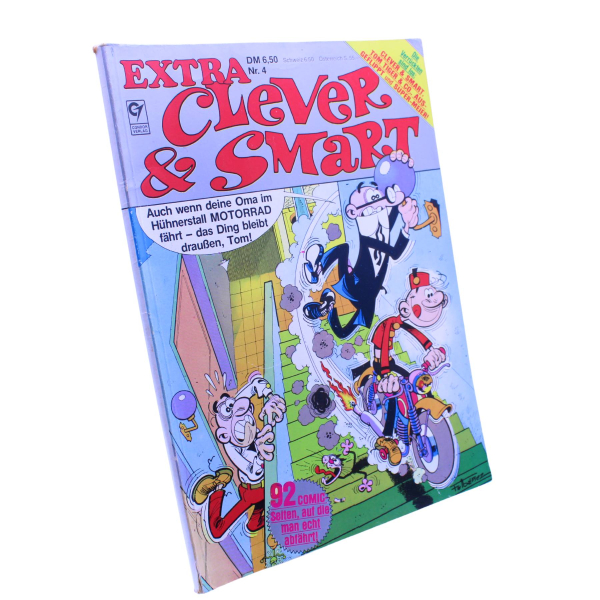 Extra Clever & Smart Comic-Album Nr. 4 (ConPart 1988) | Mit Tom, Tiger + Co. | Doppelband (92 Seiten)